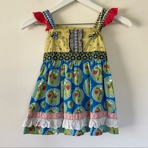 Matilda Jane Love Bug Top Strawberries Top Size 6